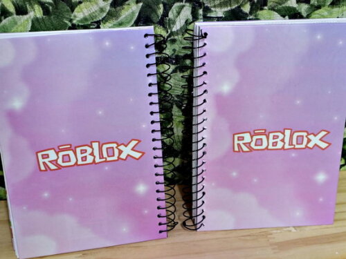 Roblox Menina Cadernos 3 Unid T 20x14cm 96 Fls Personalizado