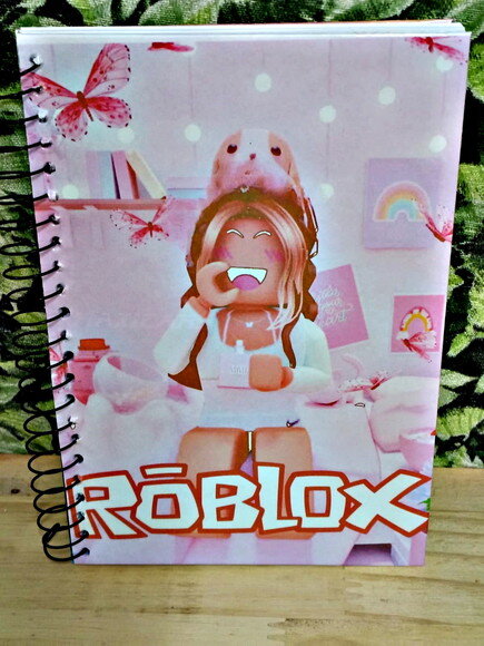 Roblox Menina Cadernos 3 Unid T 20x14cm 96 Fls Personalizado