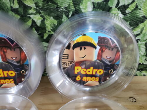 Roblox Prato Personalizado Sobremesa Pronta Entrega