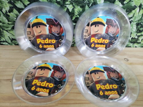 Roblox Prato Personalizado Sobremesa Pronta Entrega