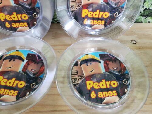 Roblox Prato Personalizado Sobremesa Pronta Entrega