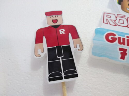 Roblox Topo de Bolo Personalizado Personalizado