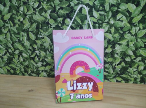 Sacola Confeitaria Doces Personalizada Pronta Entrega