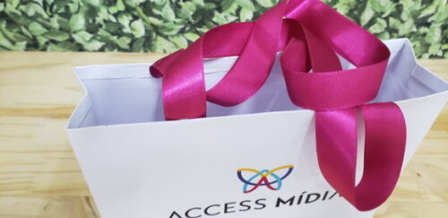 Sacola Empresarial Personalizada Pronta Entrega
