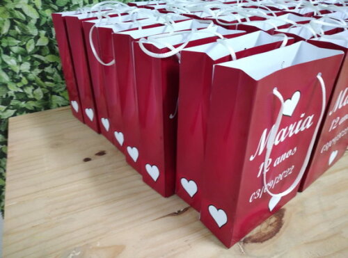 Sacola Personalizada Pronta Entrega Diversas Cores