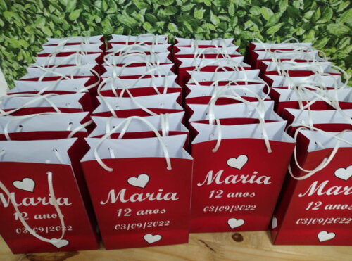 Sacola Personalizada Pronta Entrega Diversas Cores