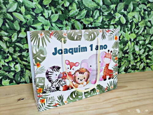 Sacola Personalizada Safari Mod Horizontal