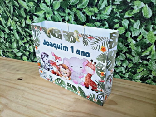 Sacola Personalizada Safari Mod Horizontal