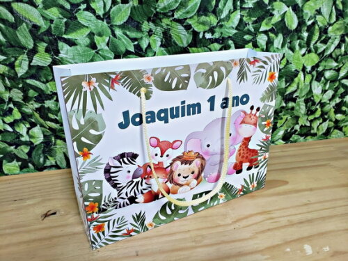 Sacola Personalizada Safari Mod Horizontal