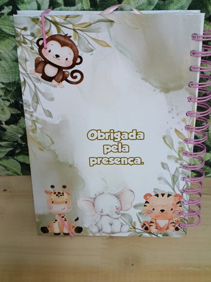 Safari Agenda Lembrancinha Personalizada 2026 - Todos Temas