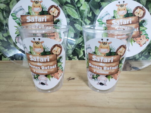 Safari Descartáveis Personalizados Pronta Entrega