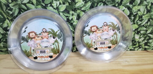 Safari Prato Refeição 21 cm Personalizado Pronta Entrega
