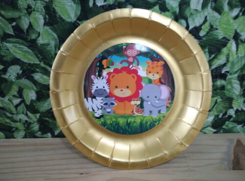 Safari Prato Decorado Pronta Entrega