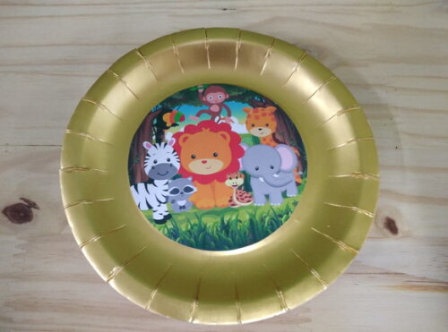 Safari Prato Decorado Pronta Entrega