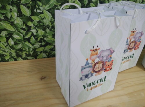 Safari Sacola Surpresa Personalizada Pronta Entrega