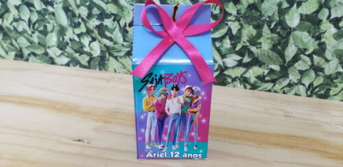 Saja Boys Guerreiras do K Pop Caixa Milk Personalizada