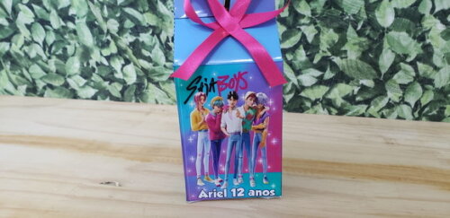 Saja Boys Guerreiras do K Pop Caixa Milk Personalizada