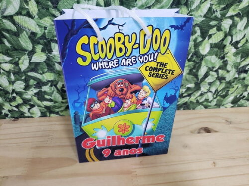 Scoob Doo Sacola Personalizada Pronta Entrega