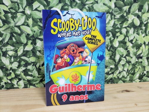 Scoob Doo Sacola Personalizada Pronta Entrega