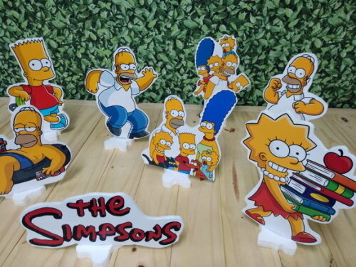 Simpson Kit de Mesa 8 Peças Pronta Entrega