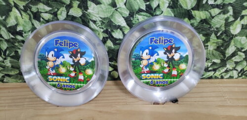 Sonic Parato Sobremesa 15 cm Personalizado Pronta Entrega