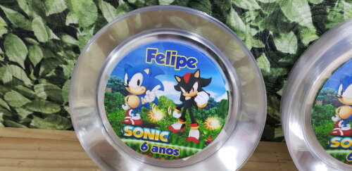 Sonic Parato Sobremesa 15 cm Personalizado Pronta Entrega