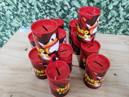 Sonic Shadow Cofrinho Personalizado Pronta Entrega