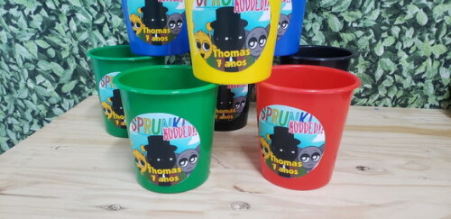 Sprunki Baldinhos 1 Litro Personalizados Pronta Entrega