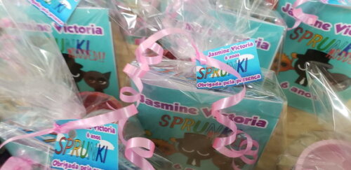 Sprunki Lembrancinha Personalizada Pronta Entrega