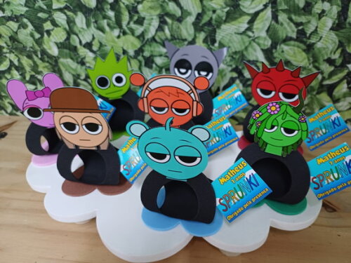 Sprunki Lembrancinha Porta Bombom Personalizada