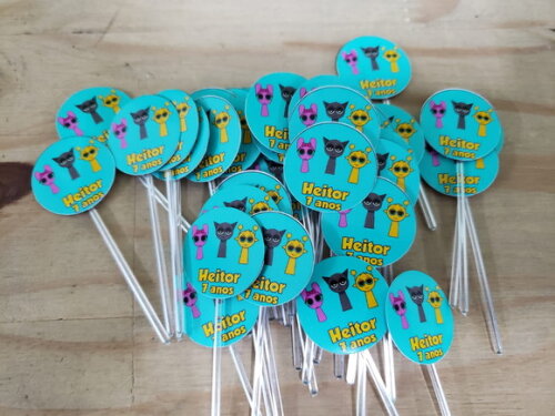 Sprunki Topper para Docinhos 36 Unidades