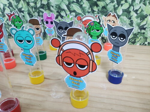 Sprunki Tubetes Personalizados Pronta Entrega
