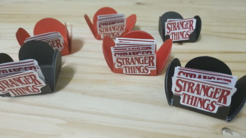 Strangers Things Forminhas Decoradas 36 Unid Pronta Entrega