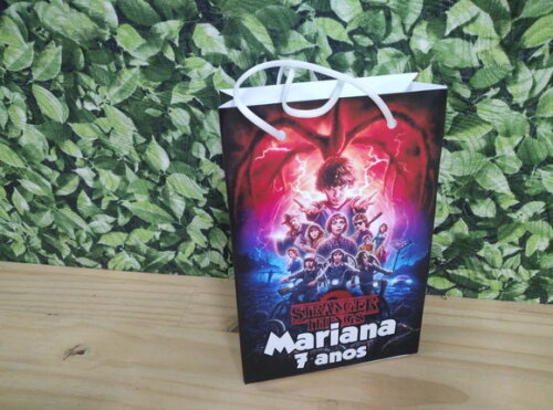 Strangers Things Sacola Personalizada Pronta Entrega