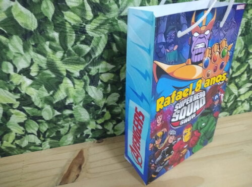 Super Hero Squaid Sacola Personalizada Pronta Entrega