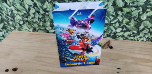 Super Wings Sacola Personalizada Pronta Entrega
