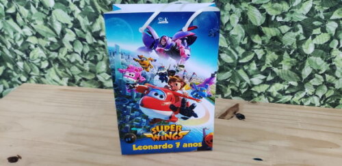 Super Wings Sacola Personalizada Pronta Entrega