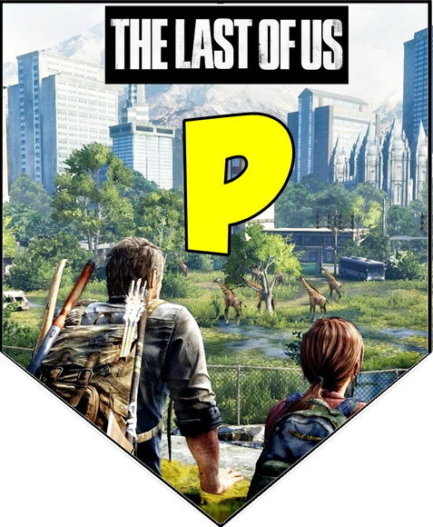 The Last Of Us Faixa Varal Parabéns Mais Nome Pronta Entrega