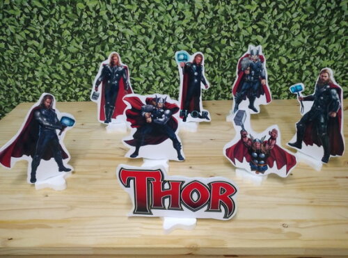 Thor Kit de Mesa Displays 8 Peças Pronta Entrega