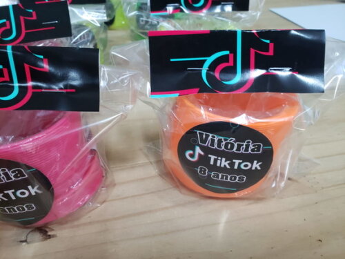 Tik Tok Lembrancinha Mola Maluca Personalizada