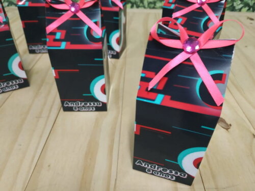 Tik Tok Lembrancinhas Caixa Milk Pronta Entrega