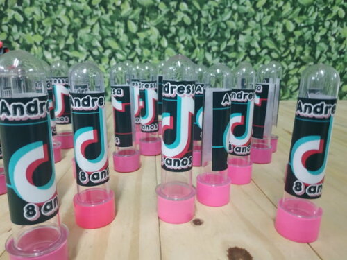 Tik Tok Tubetes Personalizados Pronta Entrega