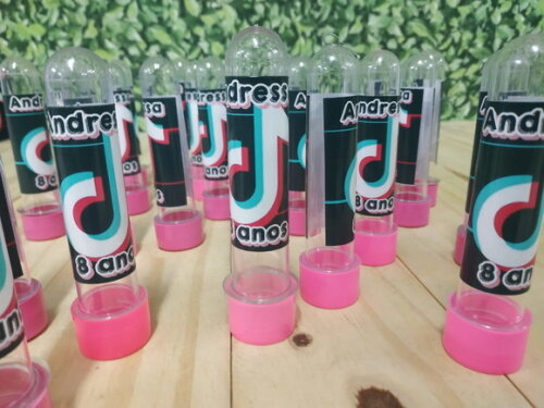 Tik Tok Tubetes Personalizados Pronta Entrega