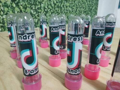 Tik Tok Tubetes Personalizados Pronta Entrega