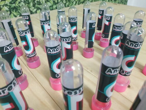 Tik Tok Tubetes Personalizados Pronta Entrega