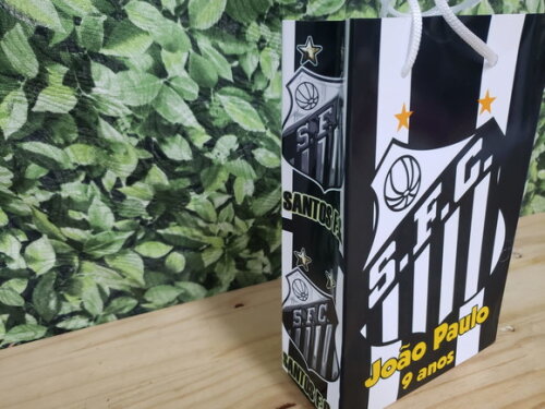 Times de Futebol Sacola Personalizada Pronta Entrega