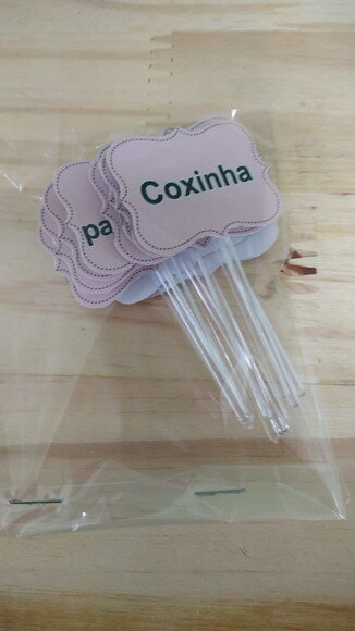 Topper para Docinhos 48 Unidades Pronta Entrega