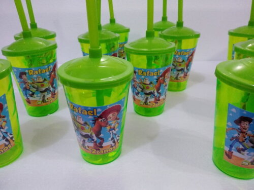 Toy Story Copo Canudo Personalizado