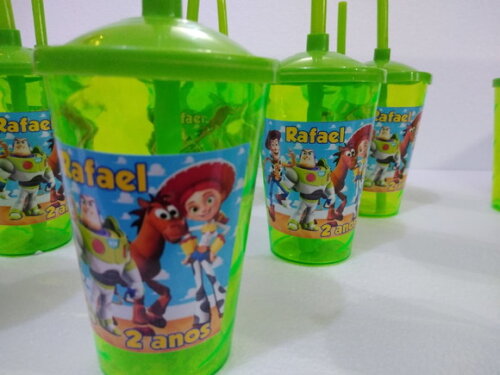 Toy Story Copo Canudo Personalizado