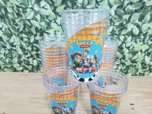 Toy Story Copos 300 ml Personalizados Pronta Entrega